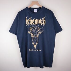 Behemoth The Satanist Shirt Y2K Metal Band Tee Adult XL 22.5x30